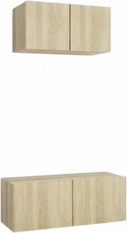 vidaXL 2-tlg. TV-Schrank-Set (3079015) vidaXL 2-tlg. TV-Schrank-Set (3079015)