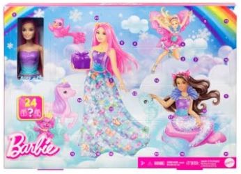 Mattel Barbie Dreamtopia Adventskalender 2024 (HRG90)