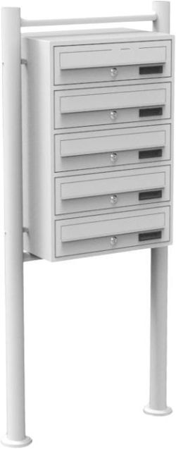 Wiltec 5er Briefkastenanlage (60008)