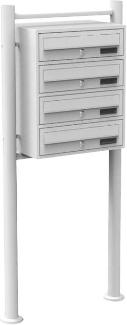 Wiltec 4er Briefkastenanlage (60005)