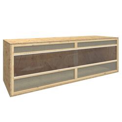 vidaXL Terrarium 144 x 46 x 48 cm (170883) vidaXL Terrarium 144 x 46 x 48 cm (170883)