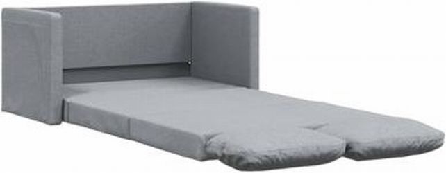 vidaXL Bodensofa mit Schlaffunktion Stoff 112 x 174 x 55 cm