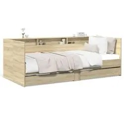 vidaXL Tagesbett mit Schubladen ohne Matratze 100 x 200 cm (3280843) vidaXL Tagesbett mit Schubladen ohne Matratze 100 x 200 cm (3280843)