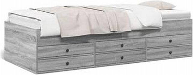 vidaXL Tagesbett mit Schubladen ohne Matratze 100 x 200 cm (3280872)