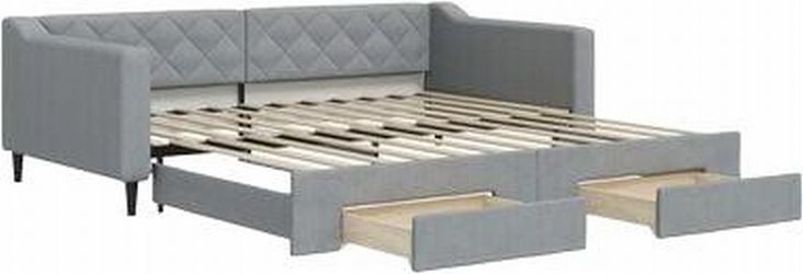 vidaXL Tagesbett Ausziehbar 100 x 200 cm (3197467)