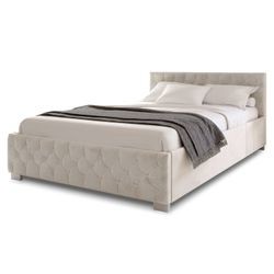 Juskys Nizza Polsterbett 180 x 200 cm (ohne Matratze)