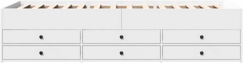 vidaXL Tagesbett mit Schubladen 100 x 200 cm (3280867)