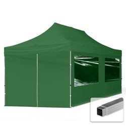 Toolport Aluminium Faltpavillon inkl. 4 Seitenteile 3 x 6 m Preisvergleich  | guenstiger.de