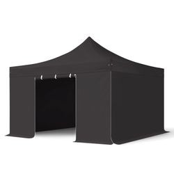 Toolport Aluminium Faltpavillon inkl. 4 Seitenteile 4 x 4 m Toolport Aluminium Faltpavillon inkl. 4 Seitenteile 4 x 4 m