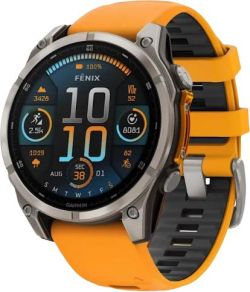 Garmin Fenix 8 AMOLED Sapphire 47 mm Titan Silikon-Armband