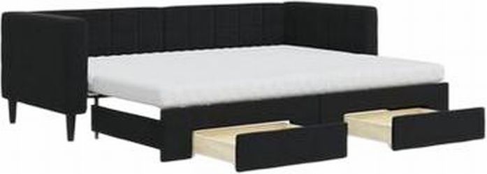 vidaXL Tagesbett Ausziehbar 80 x 200 cm Samt (3196736)