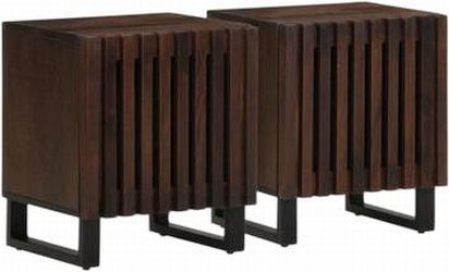 vidaXL Nachttische 40 x 34 x 46 cm 2 Stk. (377421)