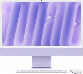 Apple iMac Retina 4,5K M4 10-Core CPU 10-Core GPU 24" 2024 24GB 512GB (Violett)