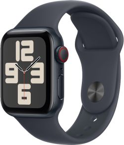 Apple Watch SE (2024) GPS + Cellular 40 mm Aluminium mit Sport Band (MXGD3QF/A) Apple Watch SE (2024) GPS + Cellular 40 mm Aluminium mit Sport Band (MXGD3QF/A)