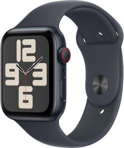Apple Watch SE (2024) GPS + Cellular 44 mm Aluminium mit Sport Band (MXGM3QF/A) Apple Watch SE (2024) GPS + Cellular 44 mm Aluminium mit Sport Band (MXGM3QF/A)