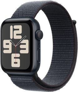 Apple Watch SE (2024) GPS 44 mm Aluminium mit Sport Loop (MXEP3QF/A) Apple Watch SE (2024) GPS 44 mm Aluminium mit Sport Loop (MXEP3QF/A)