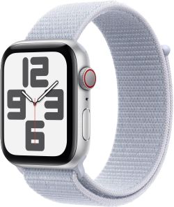 Apple Watch SE (2024) GPS + Cellular 44 mm Aluminium mit Sport Loop (MXGR3QF/A) Apple Watch SE (2024) GPS + Cellular 44 mm Aluminium mit Sport Loop (MXGR3QF/A)