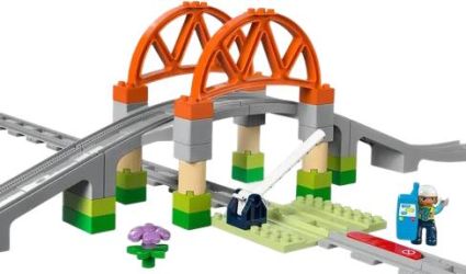 LEGO DUPLO Eisenbahnbrücke und Schienen - Erweiterungsset (10426) LEGO DUPLO Eisenbahnbrücke und Schienen - Erweiterungsset (10426)