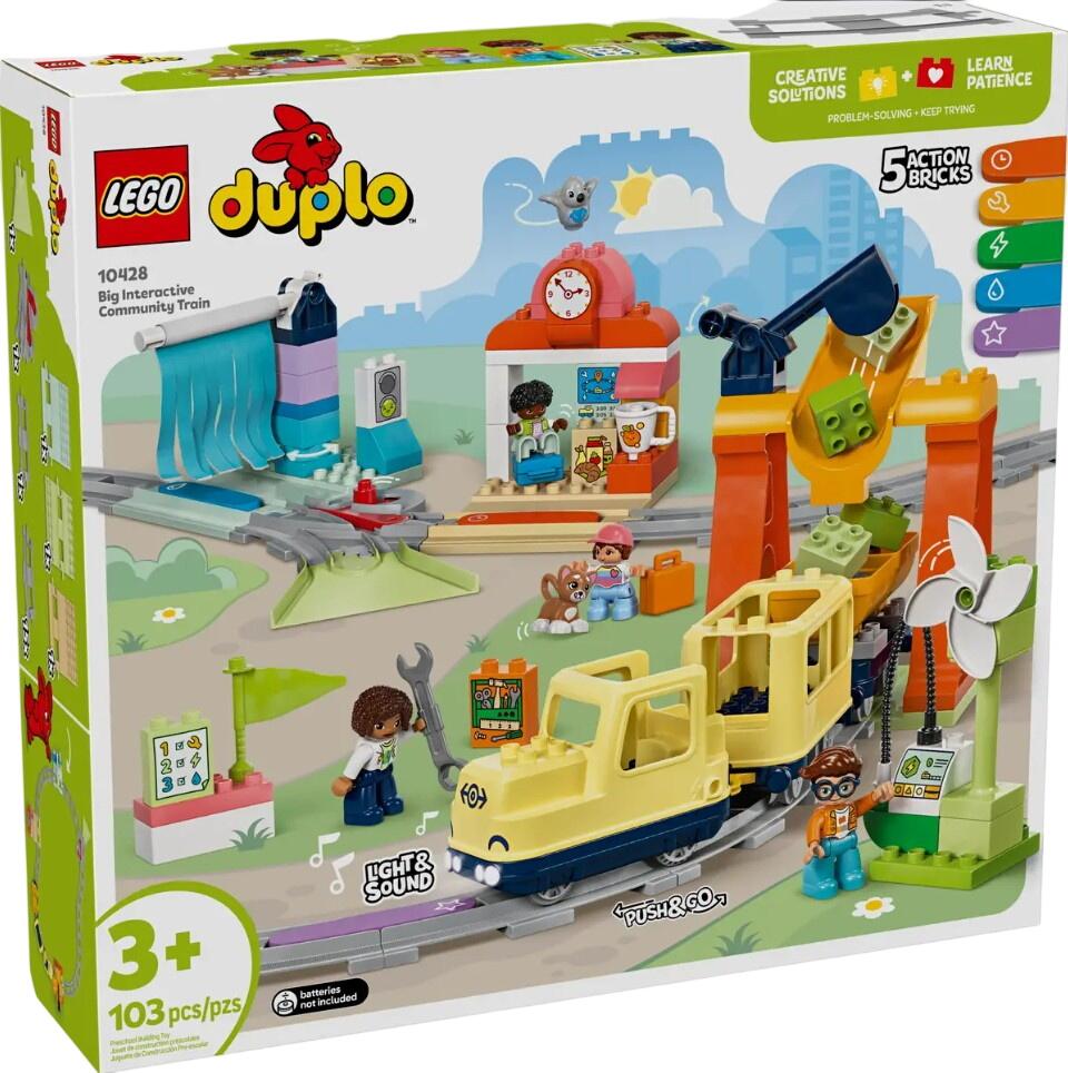LEGO DUPLO Große interaktive Eisenbahn (10428) LEGO DUPLO Große interaktive Eisenbahn (10428)