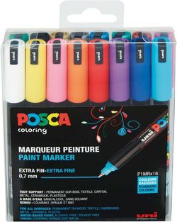 uni-ball Posca PC-1MR sortiert 16er Set (181716) uni-ball Posca PC-1MR sortiert 16er Set (181716)