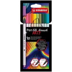 Stabilo Pen 68 brush Arty sortiert 10er Etui (568/10-21-20) Stabilo Pen 68 brush Arty sortiert 10er Etui (568/10-21-20)