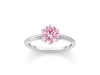 Thomas Sabo Ring mit pinkfarbenem Stein (TR2474-051-9) Thomas Sabo Ring mit pinkfarbenem Stein (TR2474-051-9)