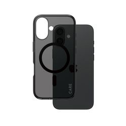 CARE by PanzerGlass Flagship Case Smokey Urban Combat iPhone 16 CARE by PanzerGlass Flagship Case Smokey Urban Combat iPhone 16
