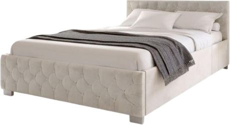 Juskys Nizza Polsterbett 180 x 200 cm (mit Matratze)
