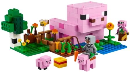 LEGO Minecraft Das Babyschwein-Haus (21268)