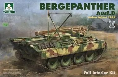 Takom Bergepanther Ausf.D Umbau Seibert 1945 (TAK2102) Takom Bergepanther Ausf.D Umbau Seibert 1945 (TAK2102)