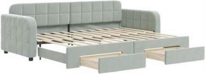 vidaXL Tagesbett Ausziehbar 80 x 200 cm (3196970)