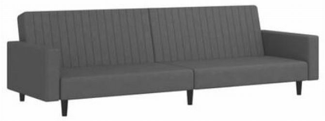 vidaXL Schlafsofa 2-Sitzer Samt (375938)