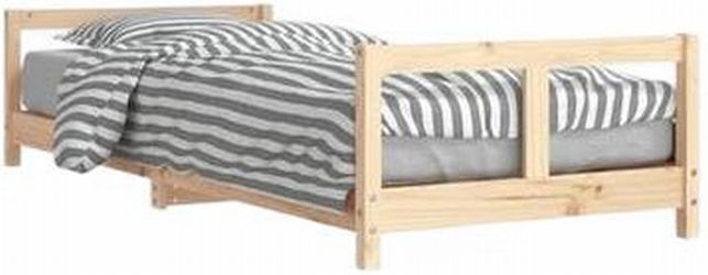 vidaXL Kinderbett Massivholz Kiefer 80 x 200 cm (834420)
