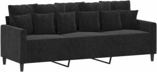 vidaXL 3-Sitzer-Sofa Samt 180 cm (359318)