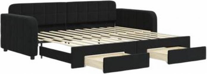 vidaXL Tagesbett Ausziehbar 90x200 cm (3196981)