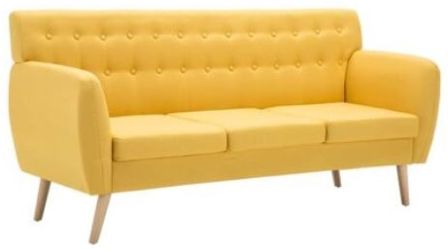vidaXL 3-Sitzer-Sofa Stoff 172x70x82 cm (247127)
