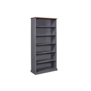 EUGAD Eckregal für Wand, Wandregal mit 6 Ebenen, schwebendes Regal Bücherregal Wandboard