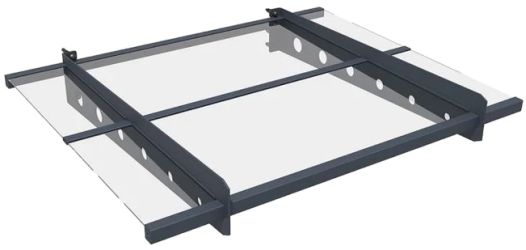 Juskys Manila Vordach 100 x 80 cm