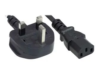 Manhattan Computer Stromkabel C13 auf UK-Stecker 1,8 m Manhattan Computer Stromkabel C13 auf UK-Stecker 1,8 m