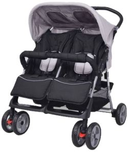 vidaXL Zwillingskinderwagen (10110)