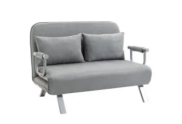 HOMCOM 2-Sitzer Schlafsofa mit Armlehne (833-042) HOMCOM 2-Sitzer Schlafsofa mit Armlehne (833-042)