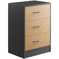 Casaria Eloise Nachttisch mit 3 Schubladen Casaria Eloise Nachttisch mit 3 Schubladen