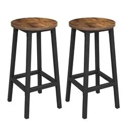 Vasagle Barhocker Industrie-Design 65 cm 2er Set Vasagle Barhocker Industrie-Design 65 cm 2er Set