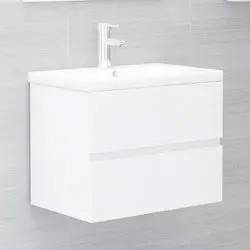 vidaXL Waschbeckenunterschrank mit Einbaubecken (3071630) vidaXL Waschbeckenunterschrank mit Einbaubecken (3071630)