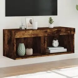 vidaXL TV-Schrank mit LED-Leuchten 80x30x30 cm (837141) vidaXL TV-Schrank mit LED-Leuchten 80x30x30 cm (837141)
