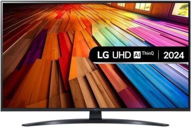 LG 43" UHD AI UT81 4K Smart TV 43UT81006LA