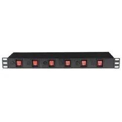 Showtec 19" 1U Socketstrip (91235) Showtec 19" 1U Socketstrip (91235)