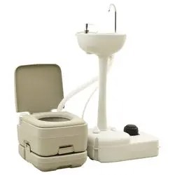 vidaXL Campingtoilette 10+10L Set (93021) vidaXL Campingtoilette 10+10L Set (93021)