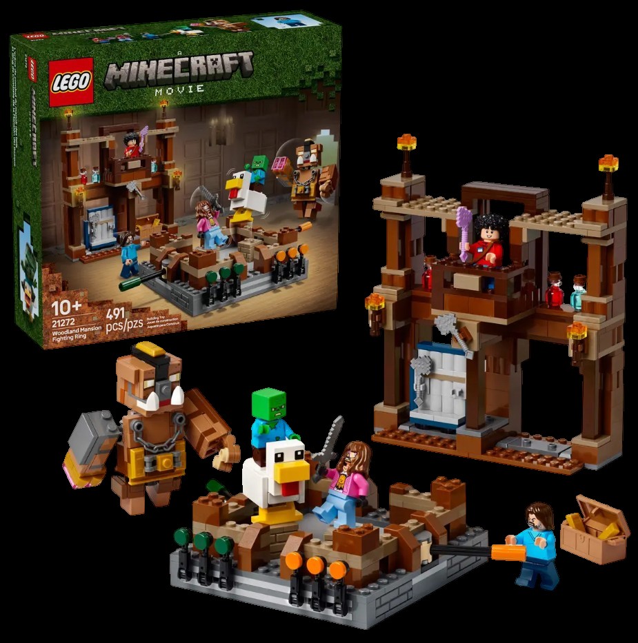 LEGO Minecraft Waldanwesen mit Boxring (21272) LEGO Minecraft Waldanwesen mit Boxring (21272)