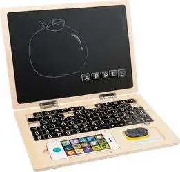 Small Foot Holz-Laptop mit Magnet-Tafel (11193) Small Foot Holz-Laptop mit Magnet-Tafel (11193)